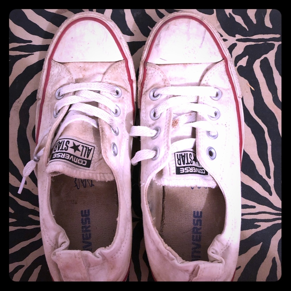 White Converse